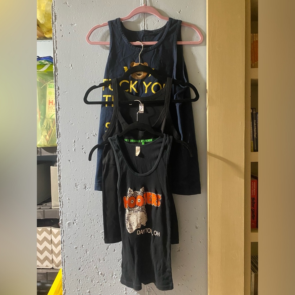 3 ADULT Graphic Tanks